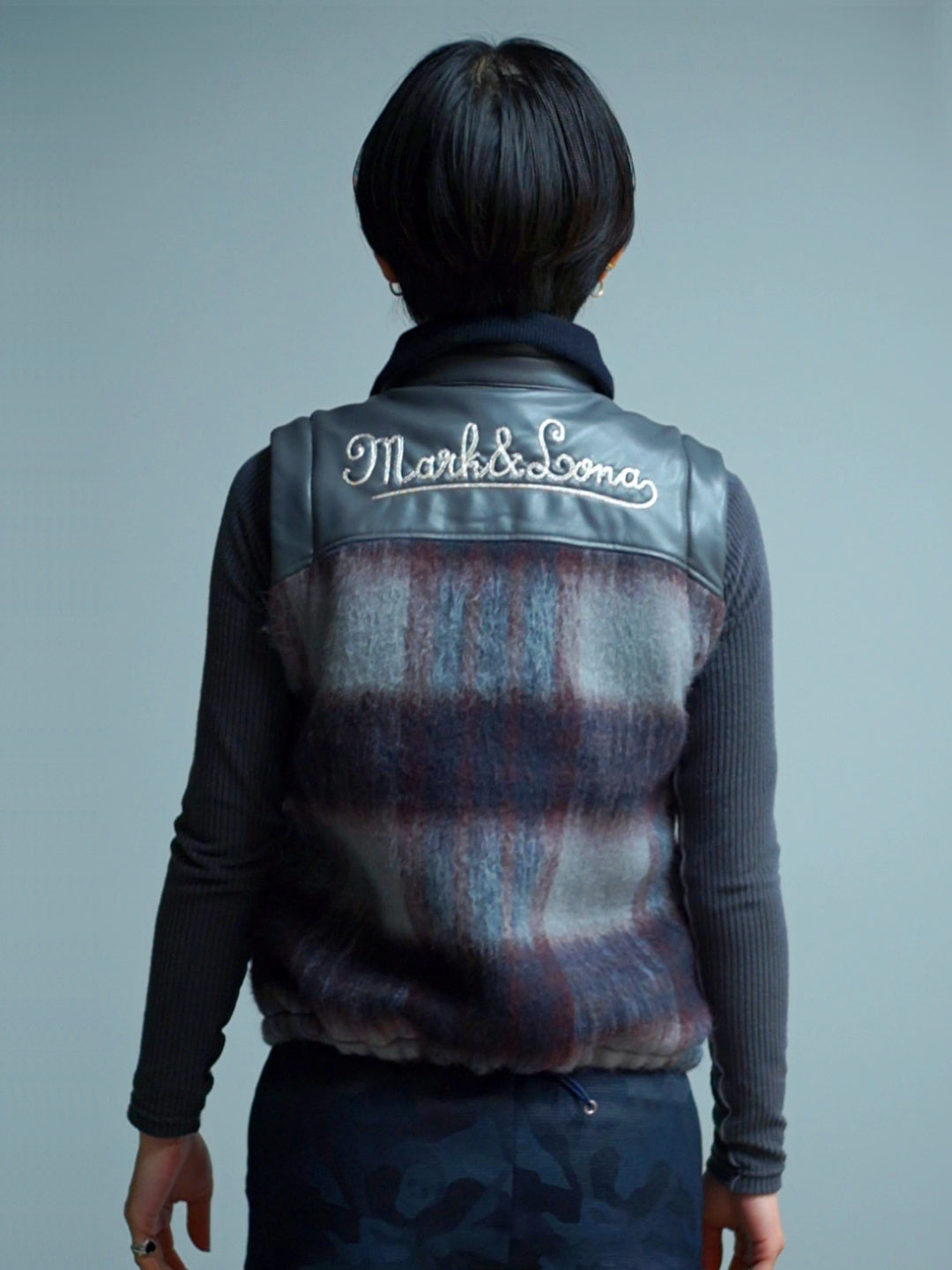 Shaggy 2Way Jacket | WOMEN / NAVY