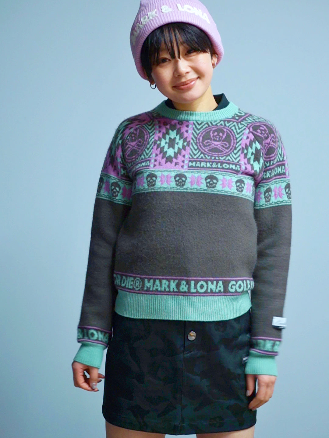 Lonato Cashmere Knit | WOMEN / CHARCOAL