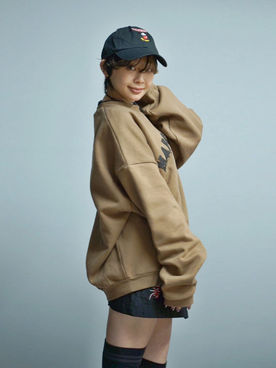 Essential 08 Lounge Pullover | MEN / KHAKI