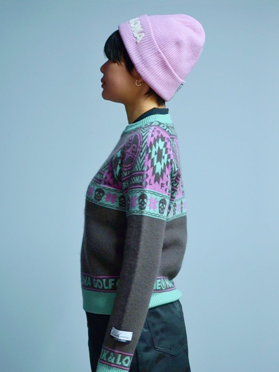 Lonato Cashmere Knit | WOMEN / CHARCOAL