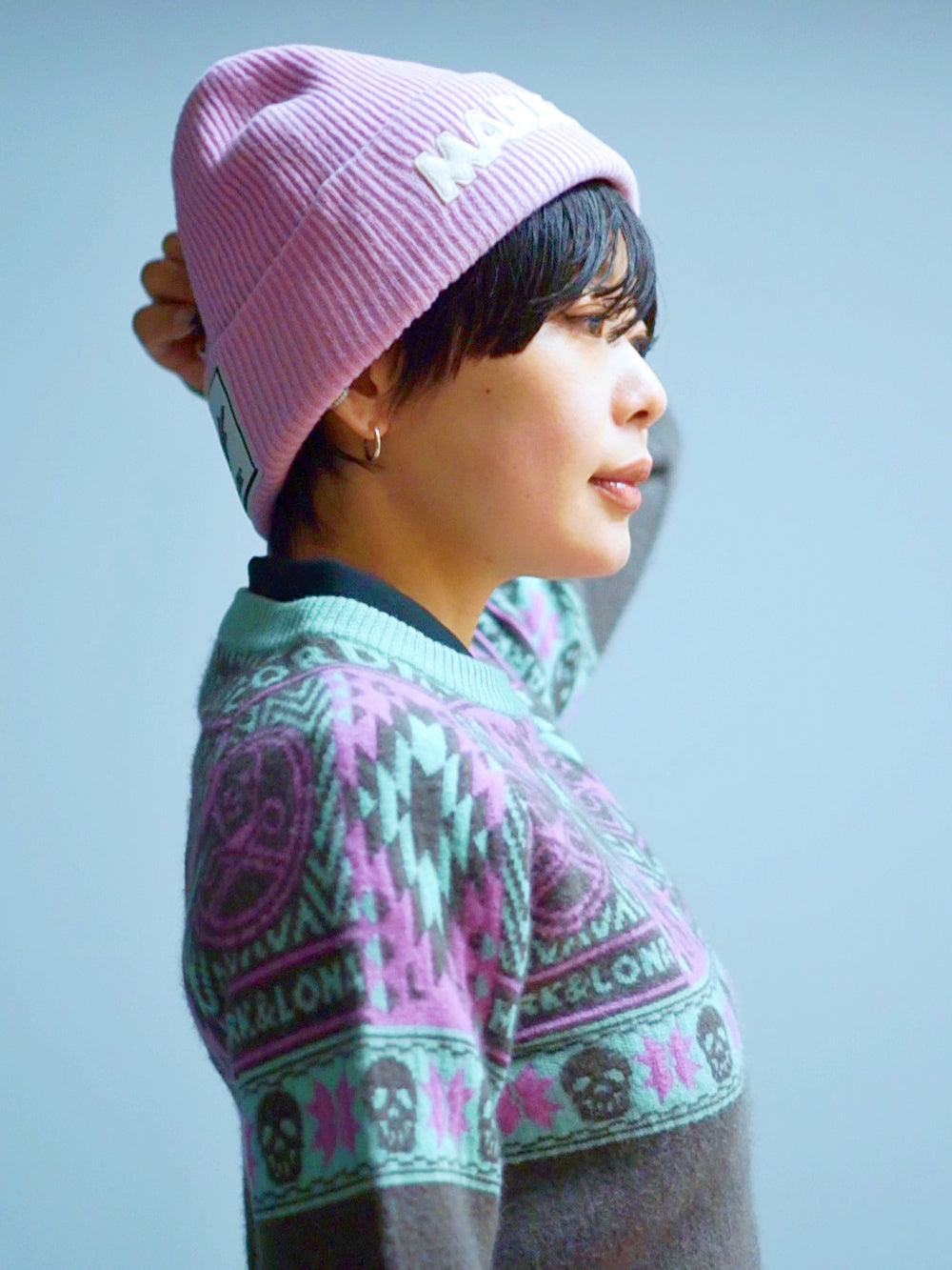 Lonato Cashmere Knit | WOMEN / CHARCOAL
