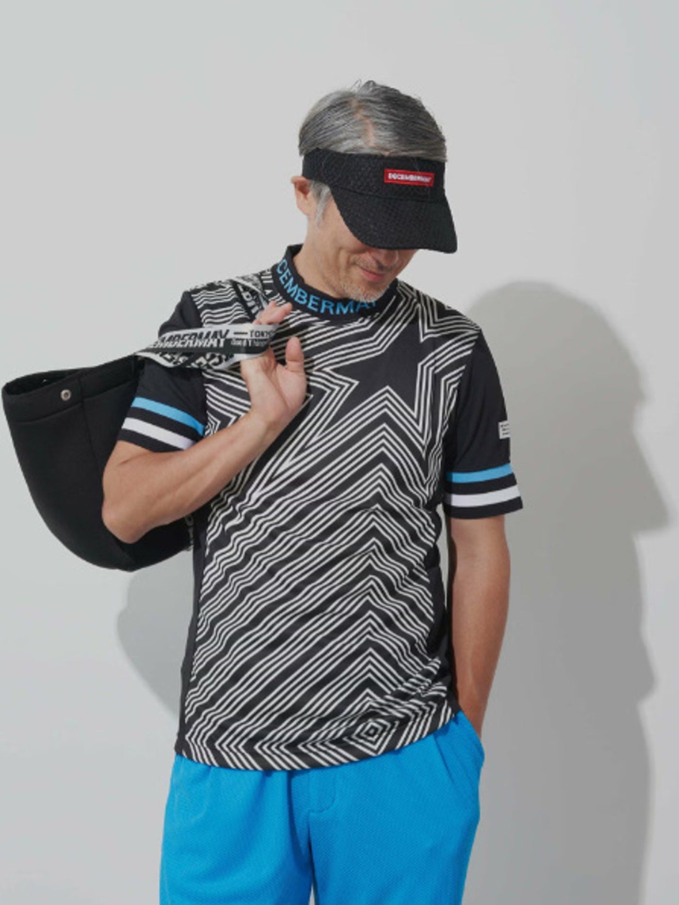 (DECEMBER MAY) Full mesh rogo Visor / UNISEX / ORANGE