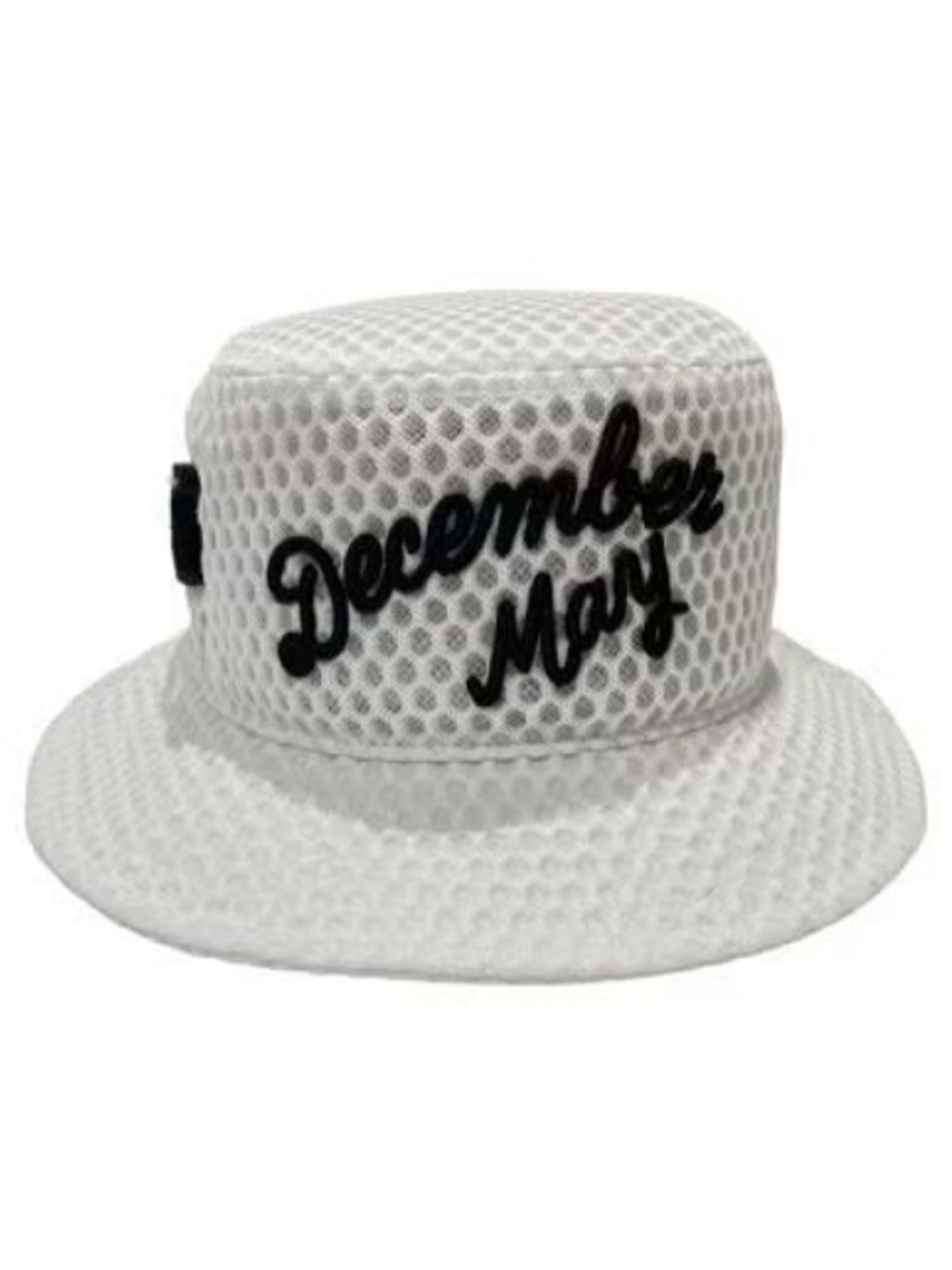 DECEMBER MAY バケットハット ホワイト DECEMBER MAY) Full mesh Bucket hat / UNISEX / WHITE – ADVANTAGE