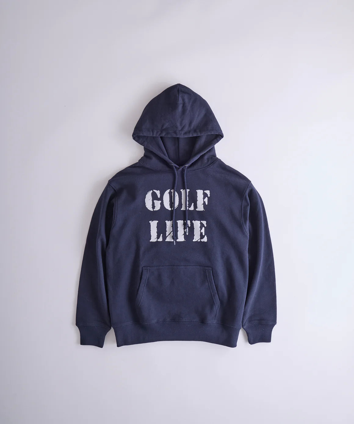 Golf Life Print Pullover Hoodie(NAVY)