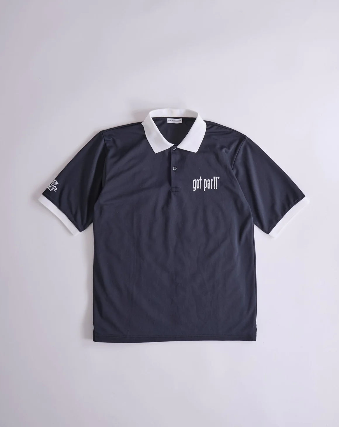 Got Par!!③ Embroidery Polo(BLACK)