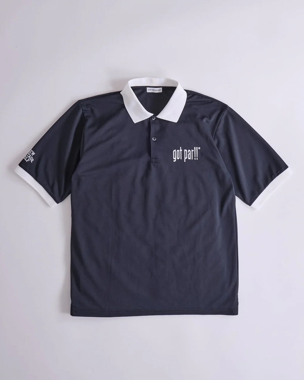 Got Par!!③ Embroidery Polo(BLACK)