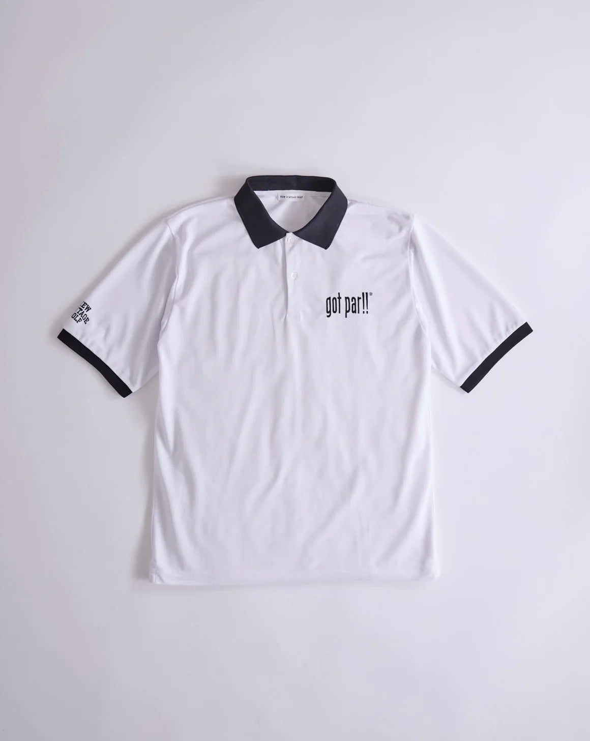 Got Par!!③ Embroidery Polo(WHITE)