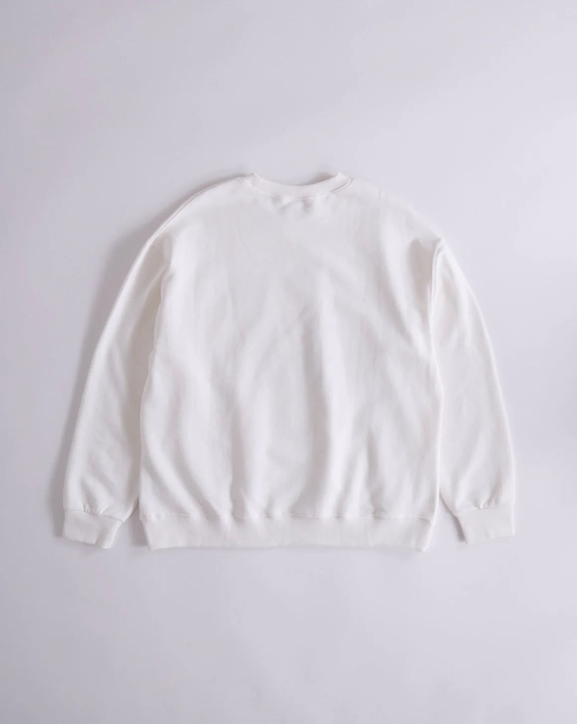 FRUIT OF THE LOOM Print Crew Sweat / WHITE