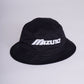 MIZUNO Classic Logo Embroidery Bucket Hat(BLACK)