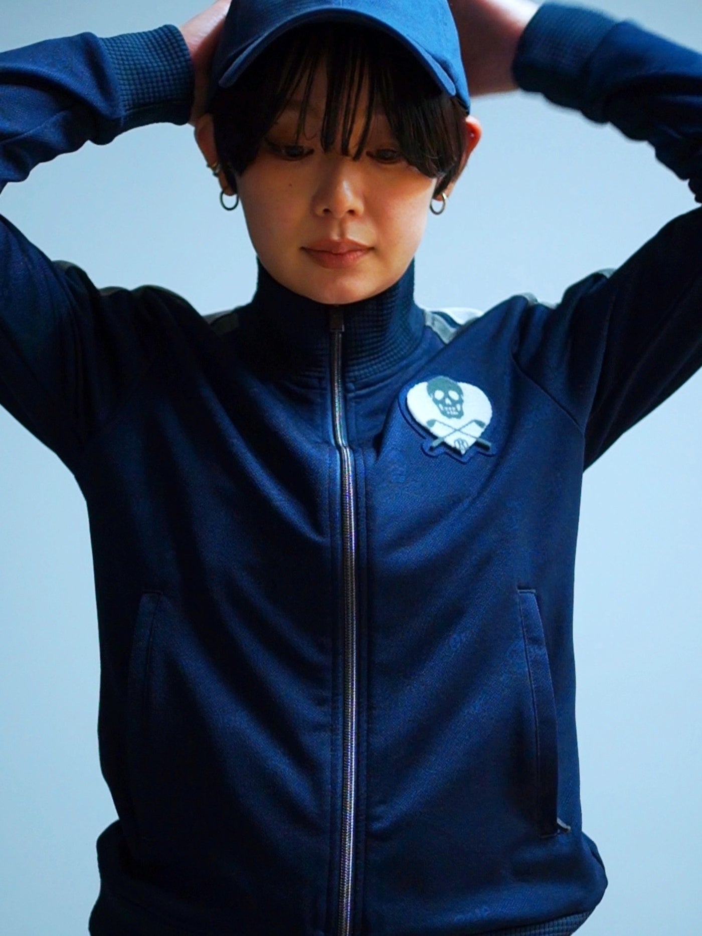 Ruler Aim Jersey Top | WOMEN / NAVY