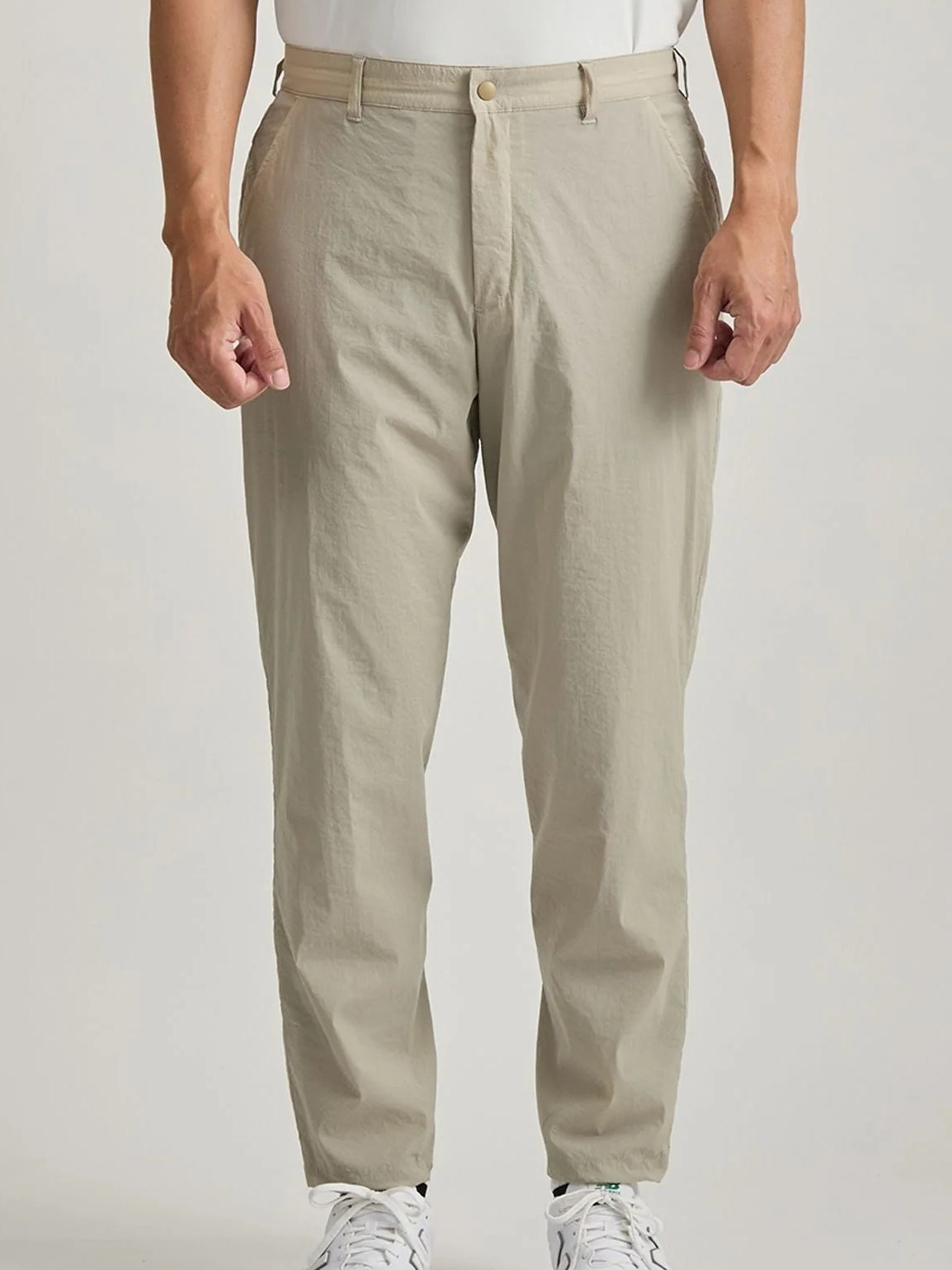 NY Stretch Tafeta Pants Beige