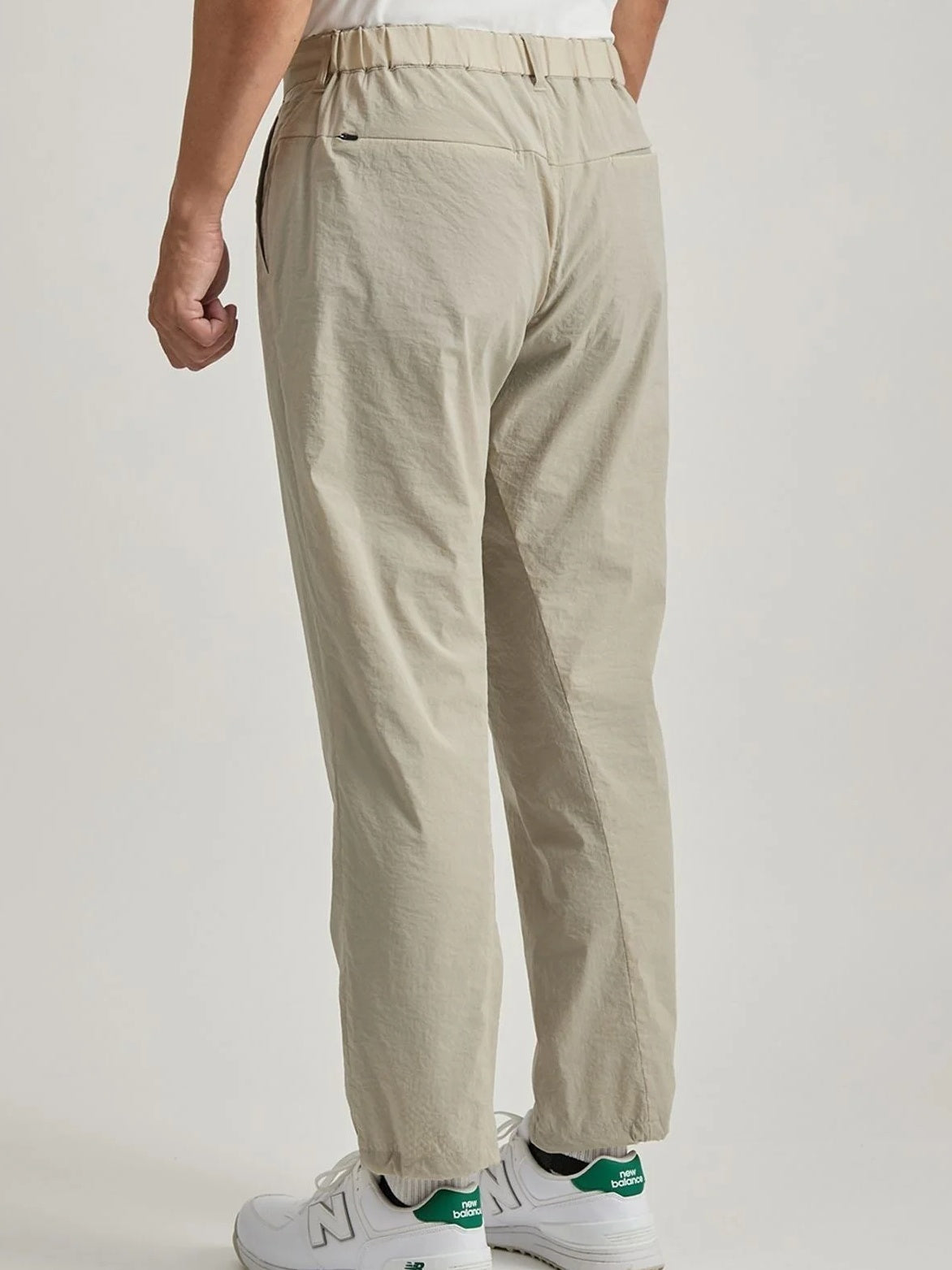 NY Stretch Tafeta Pants Beige