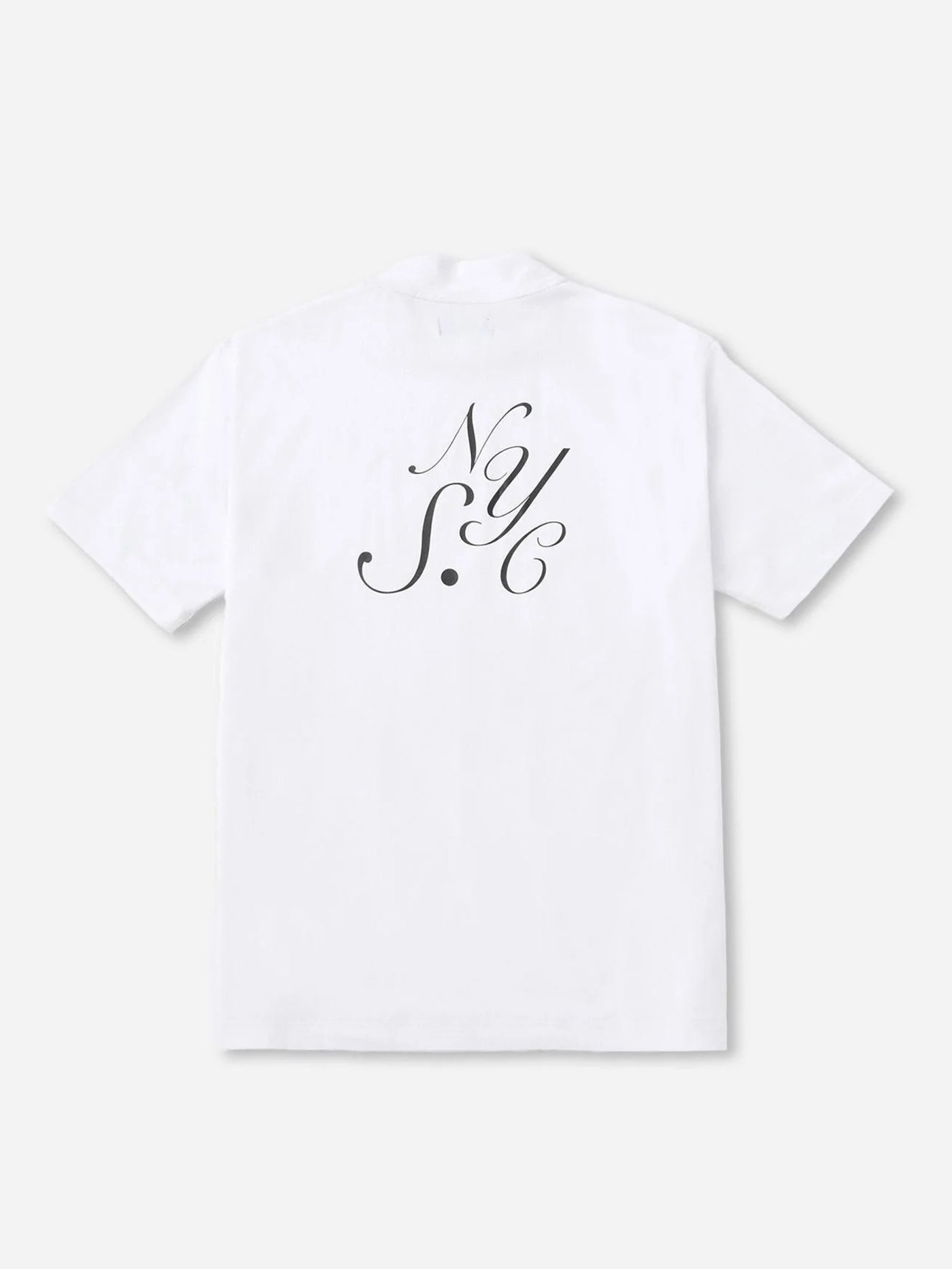 SS Dot Mesh Half Mockneck Shirt / White – ADVANTAGE