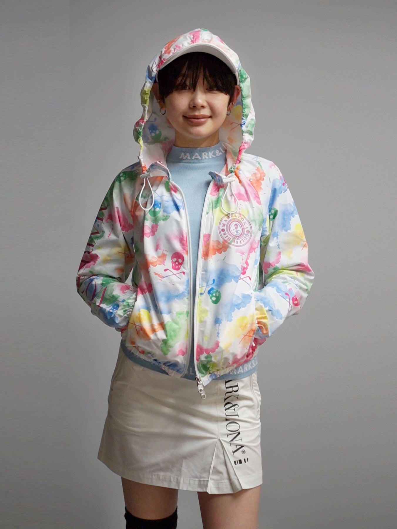 Pulse Gathered Hood Jacket | WOMEN / MIX