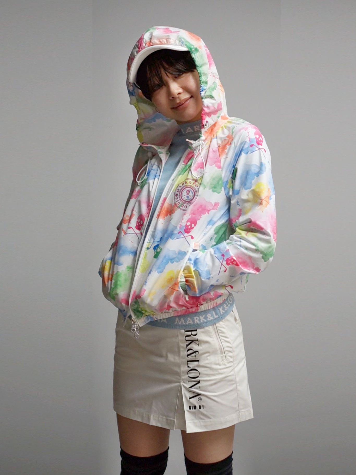 Pulse Gathered Hood Jacket | WOMEN / MIX