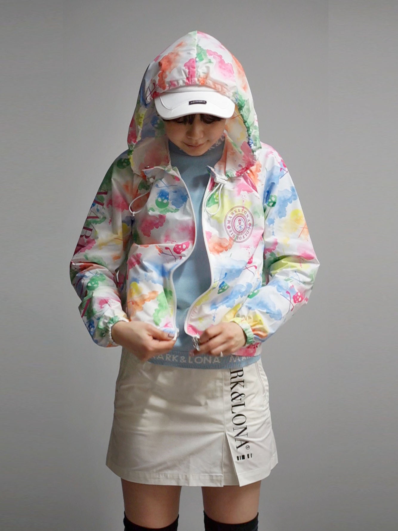 Pulse Gathered Hood Jacket | WOMEN / MIX