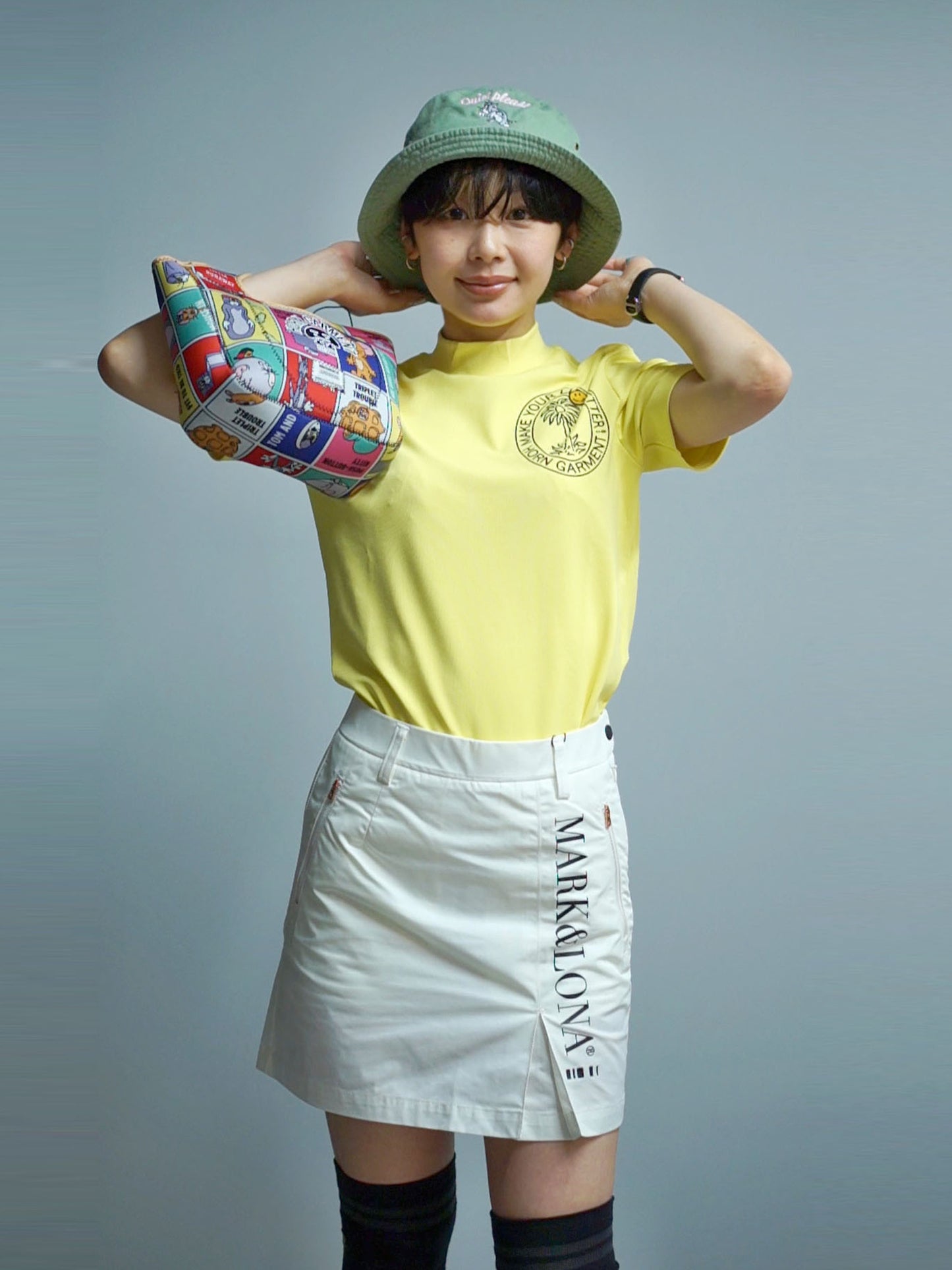 Endless Summer Mock Neck – Tom and Jerry Edition | WOMEN / YELLOW