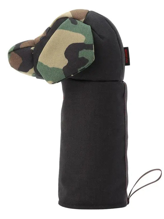 BRIEFING GOLF | DOGGY DRIVER COVER COMBI - BLACK×WOODLAND CAMO