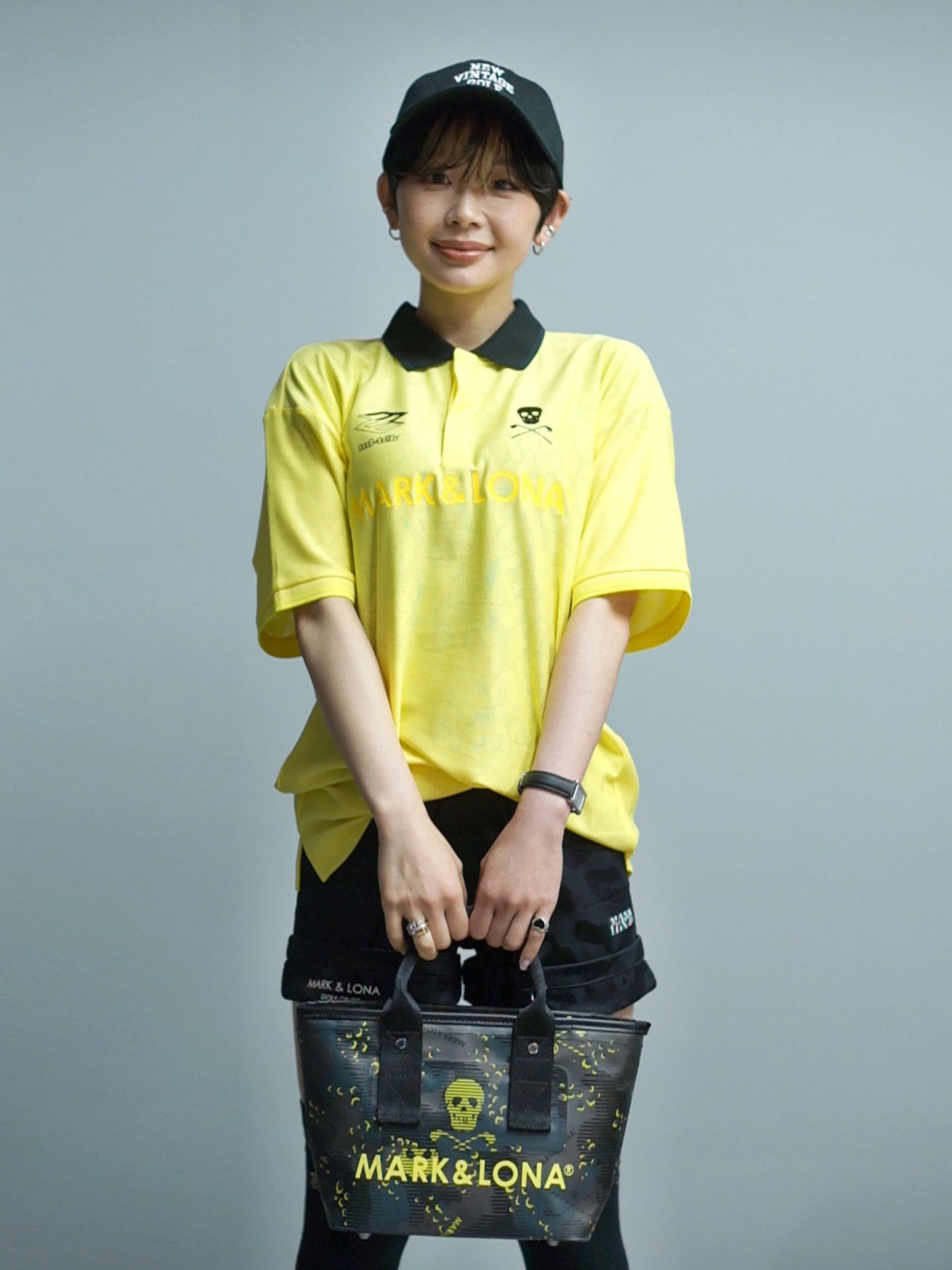 ML-Tech Leopard Polo | MEN / YELLOW