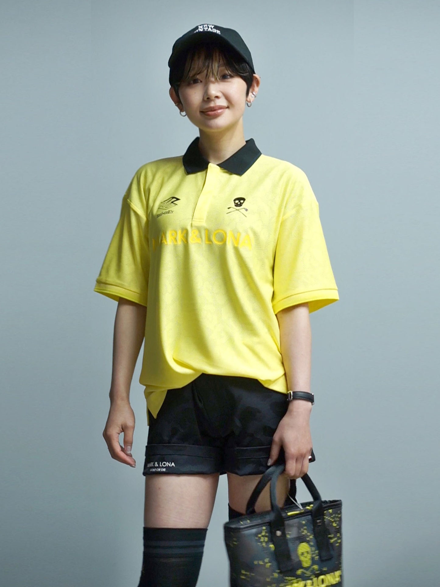 ML-Tech Leopard Polo | MEN / YELLOW