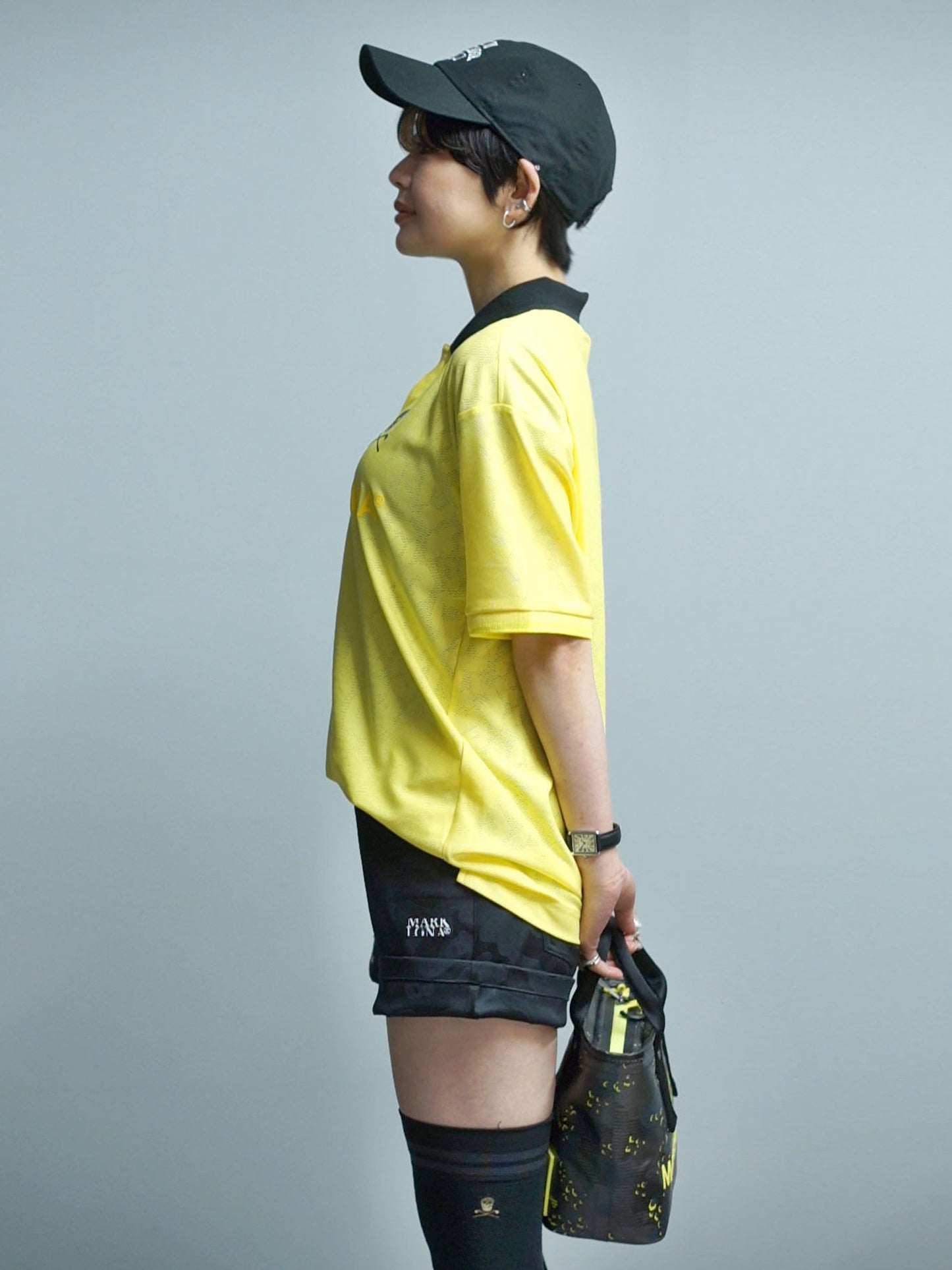 ML-Tech Leopard Polo | MEN / YELLOW