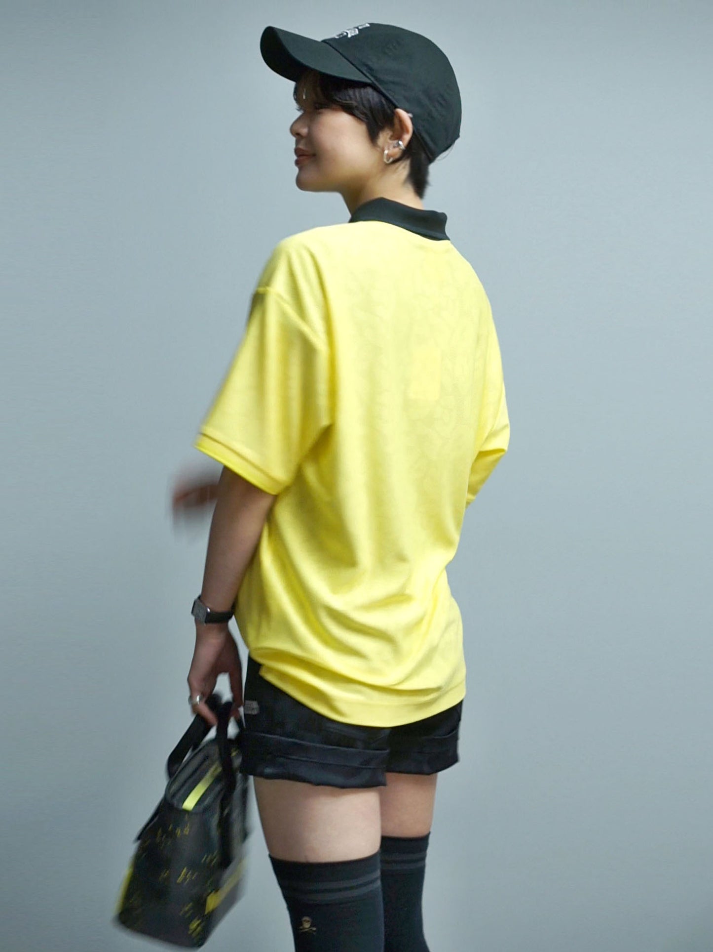 ML-Tech Leopard Polo | MEN / BLACK
