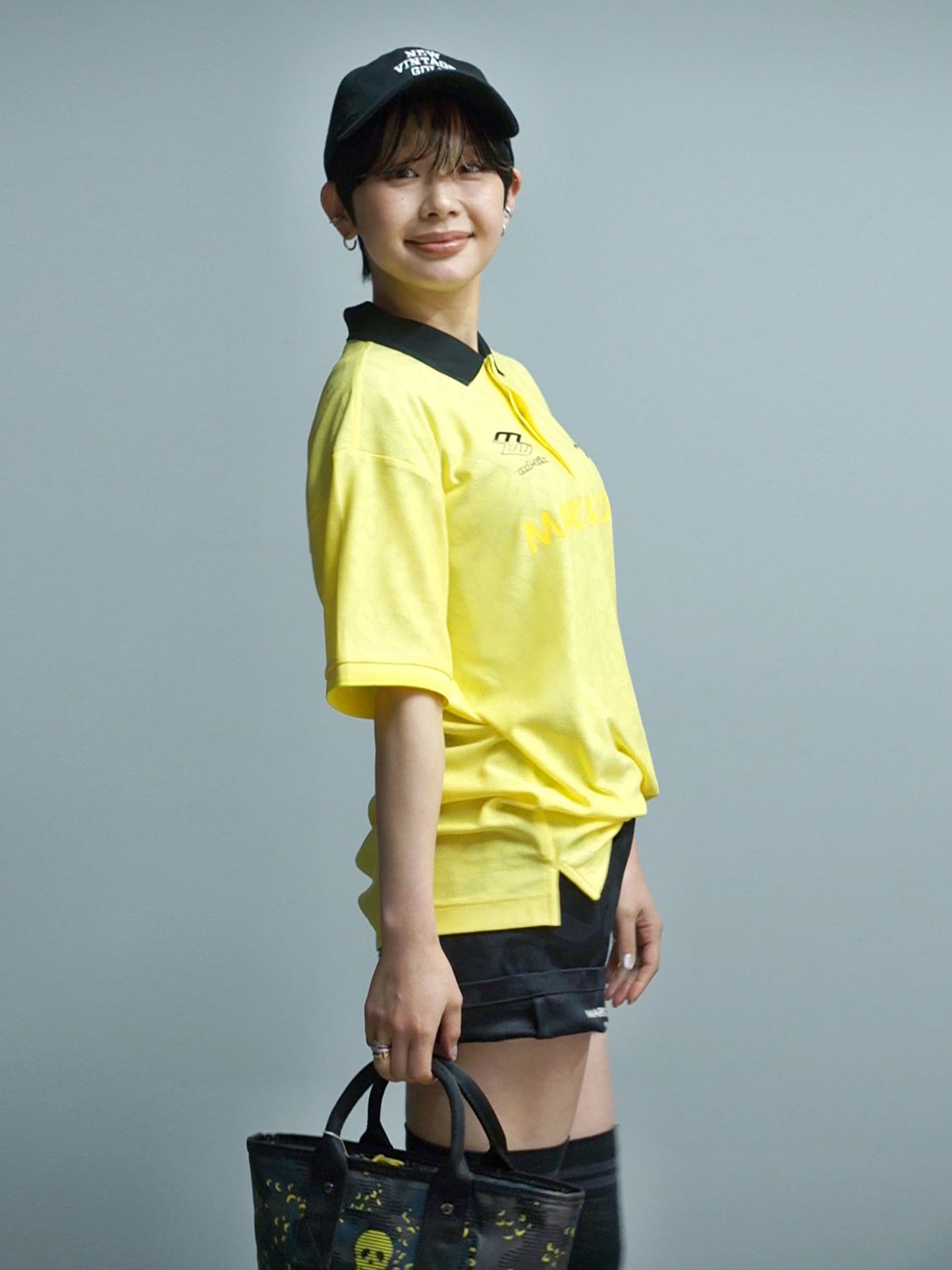ML-Tech Leopard Polo | MEN / YELLOW