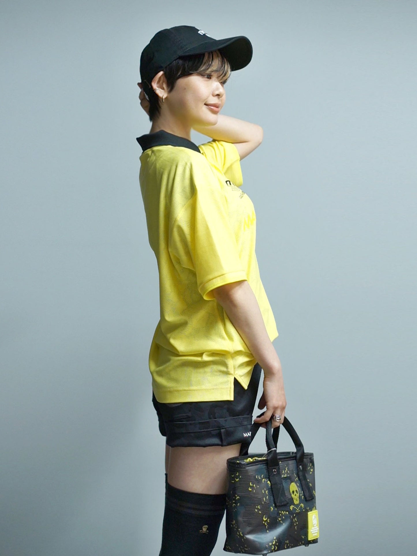 ML-Tech Leopard Polo | MEN / YELLOW
