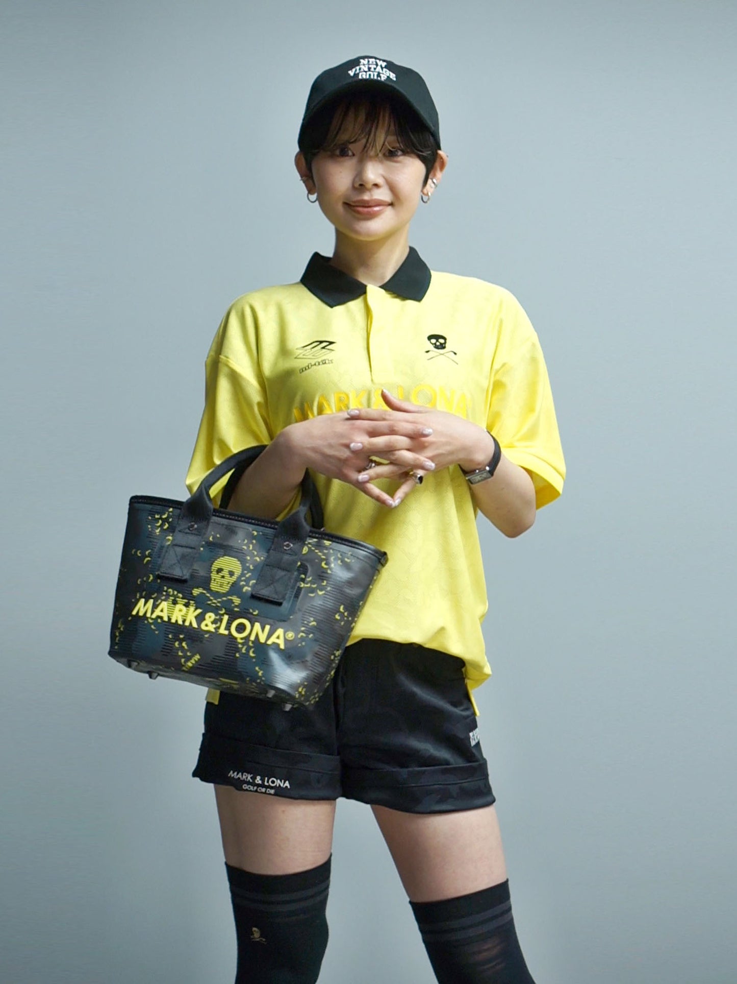 ML-Tech Leopard Polo | MEN / YELLOW