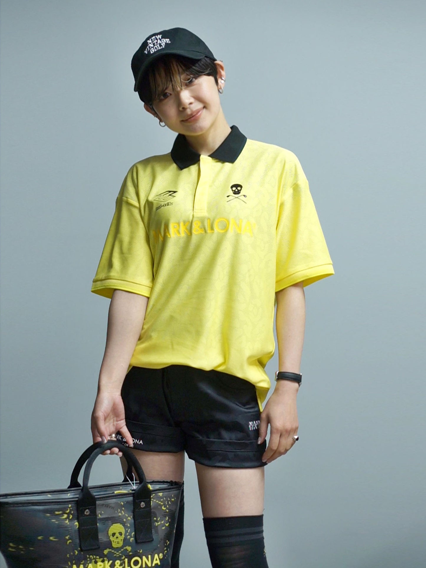 ML-Tech Leopard Polo | MEN / YELLOW