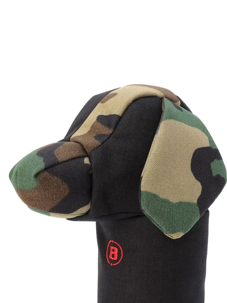 BRIEFING GOLF | DOGGY DRIVER COVER COMBI - BLACK×WOODLAND CAMO