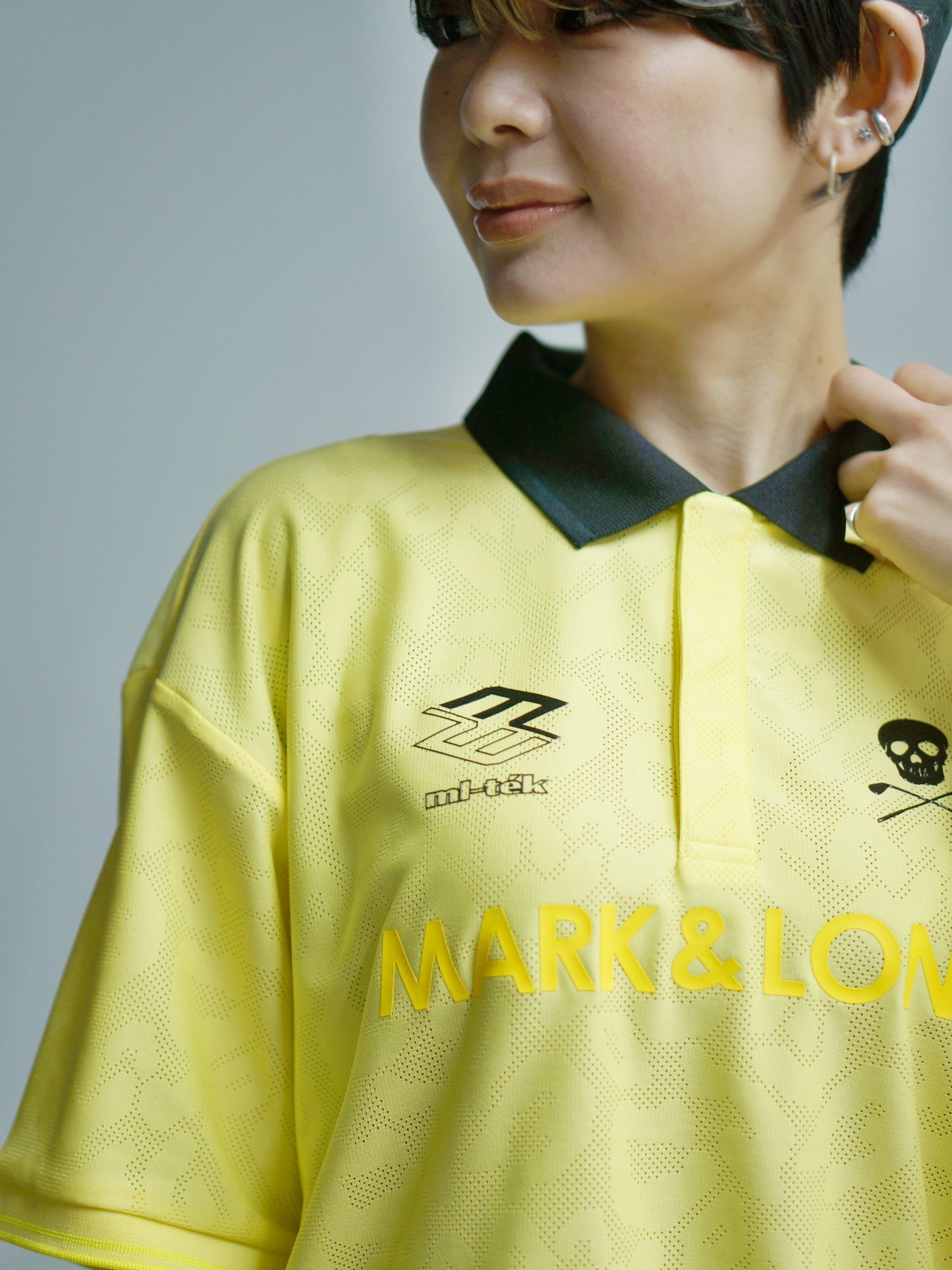 ML-Tech Leopard Polo | MEN / YELLOW