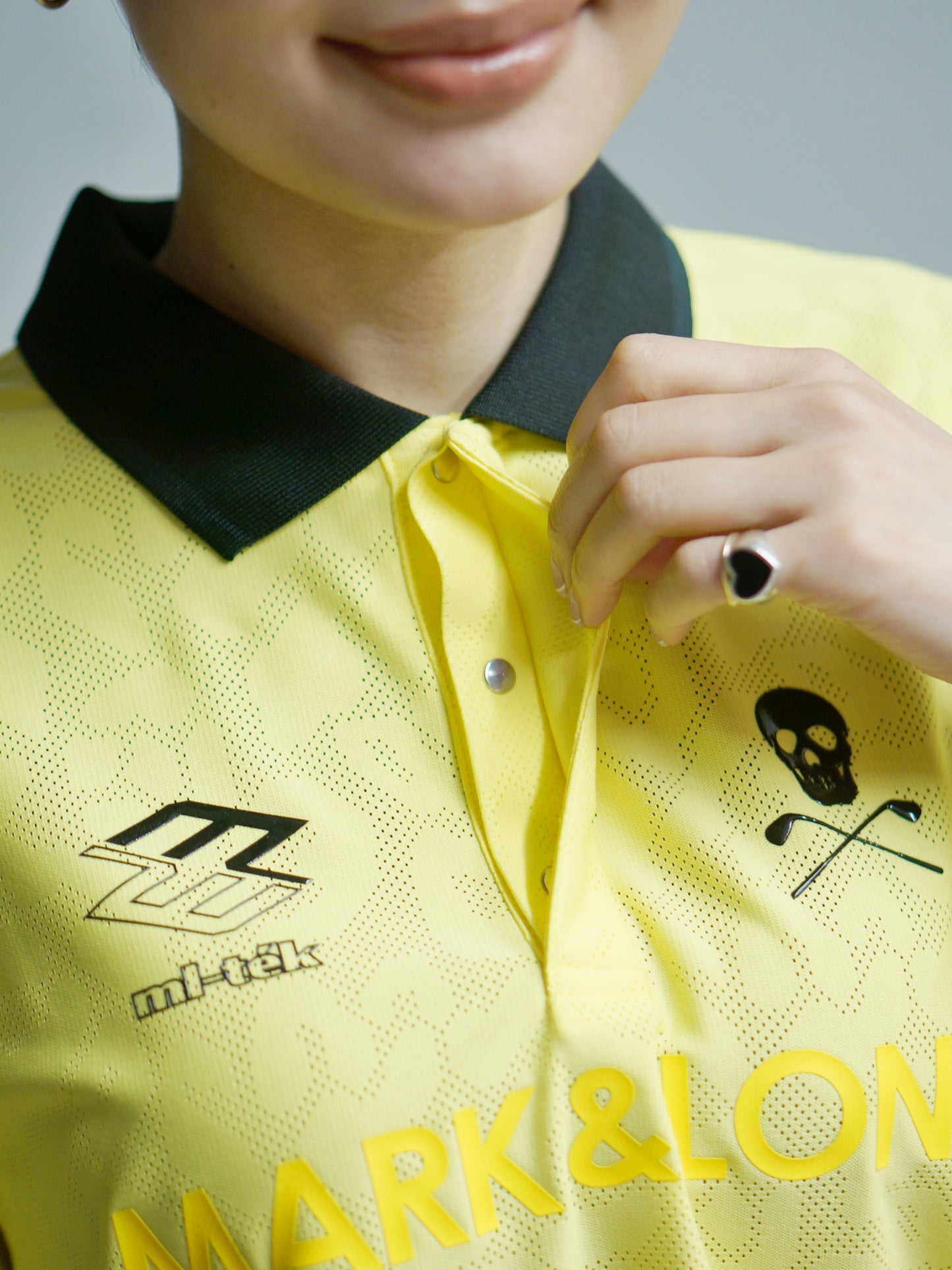 ML-Tech Leopard Polo | MEN / YELLOW