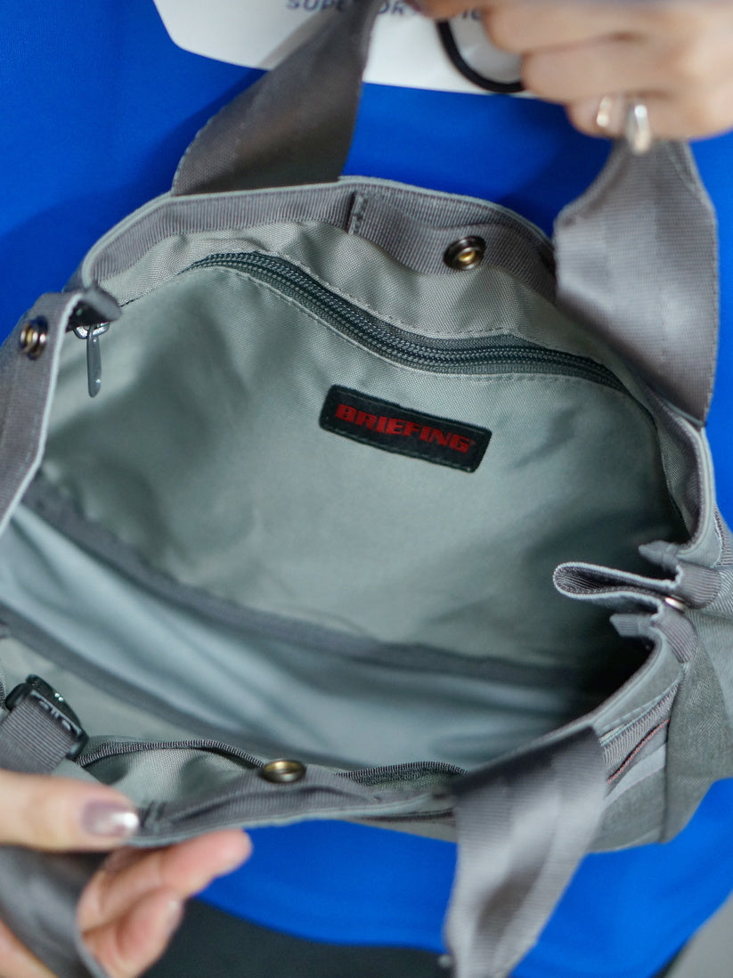BRIEFING GOLF | CLASSIC CART TOTE FD - DENIM GRAY