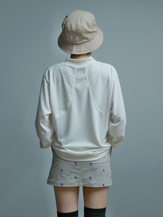 POLARTEC POWER DRY Moc LS Shirt White