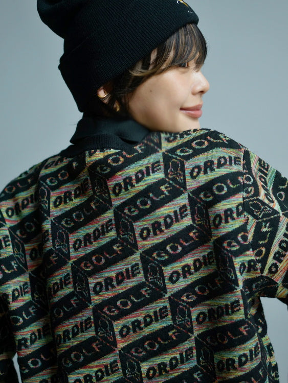 Dépêche Geometry Jacquard Knit | MEN / OFF.WHITE