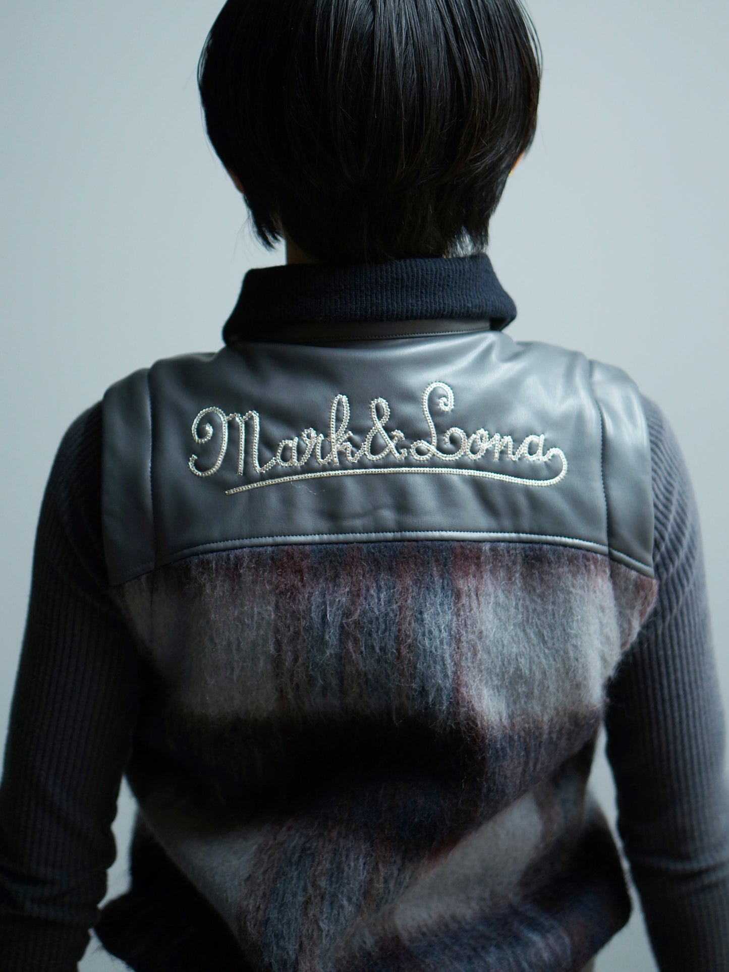Shaggy 2Way Jacket | WOMEN / NAVY