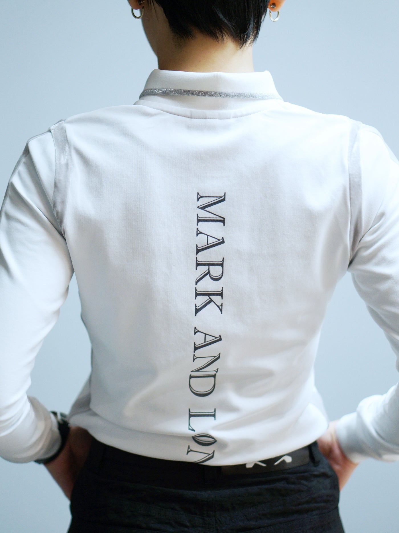 Velocity Long-Sleeve Polo | WOMEN / WHITE