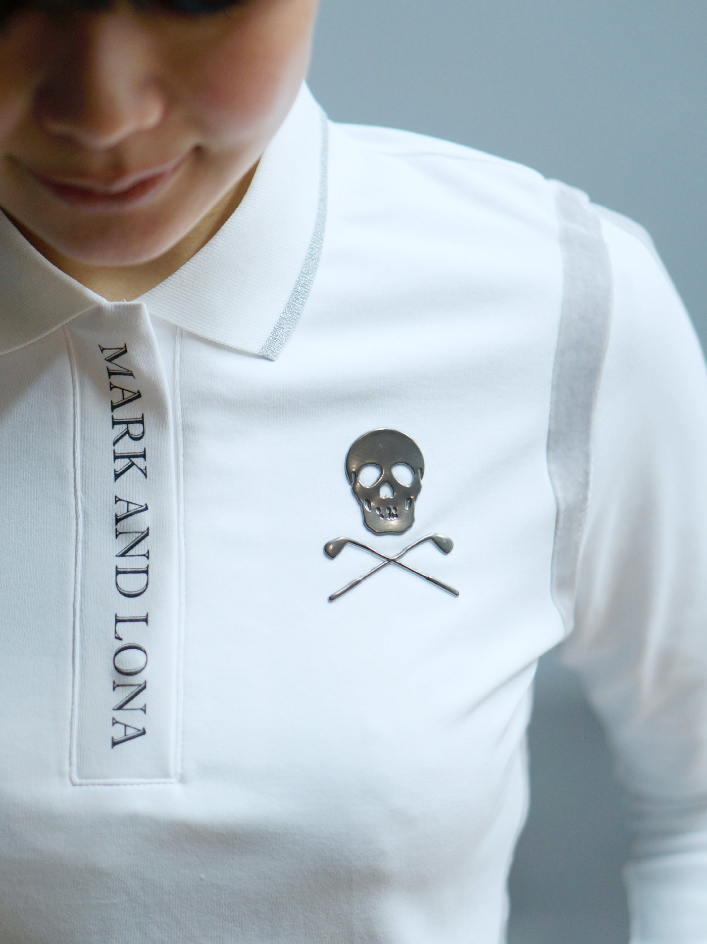 Velocity Long-Sleeve Polo | WOMEN / WHITE