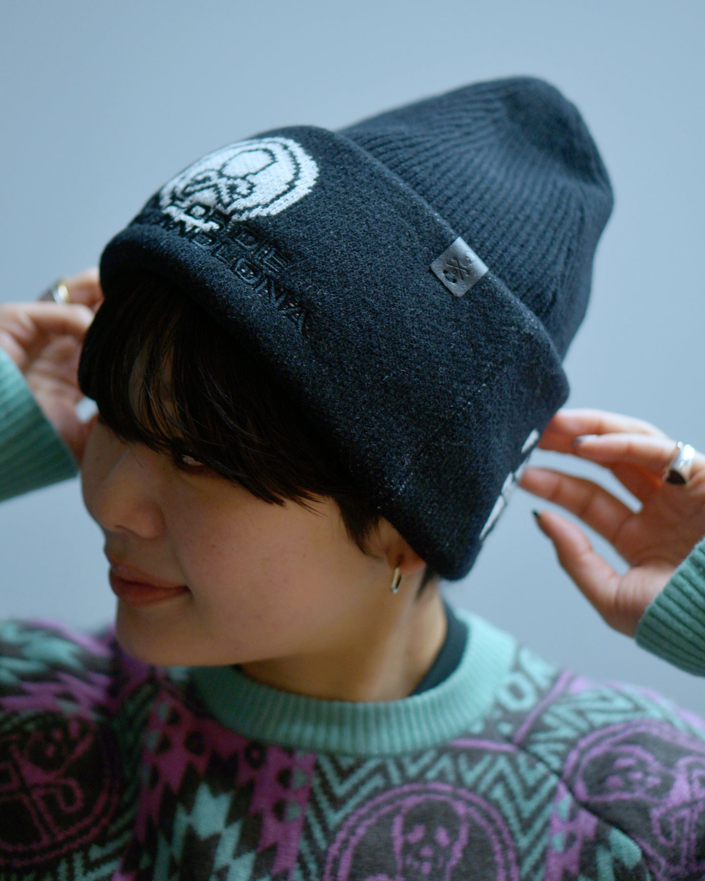 Rusty Beanie | MEN and WOMEN / BLACK