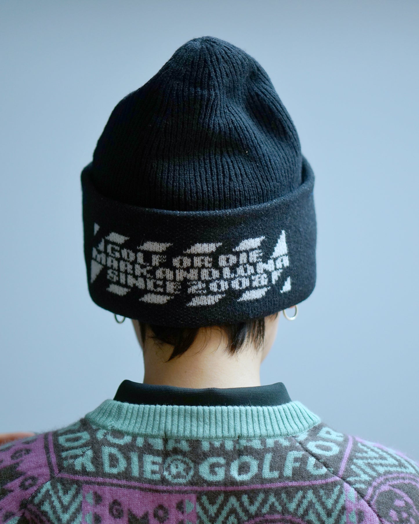 Rusty Beanie | MEN and WOMEN / BLACK