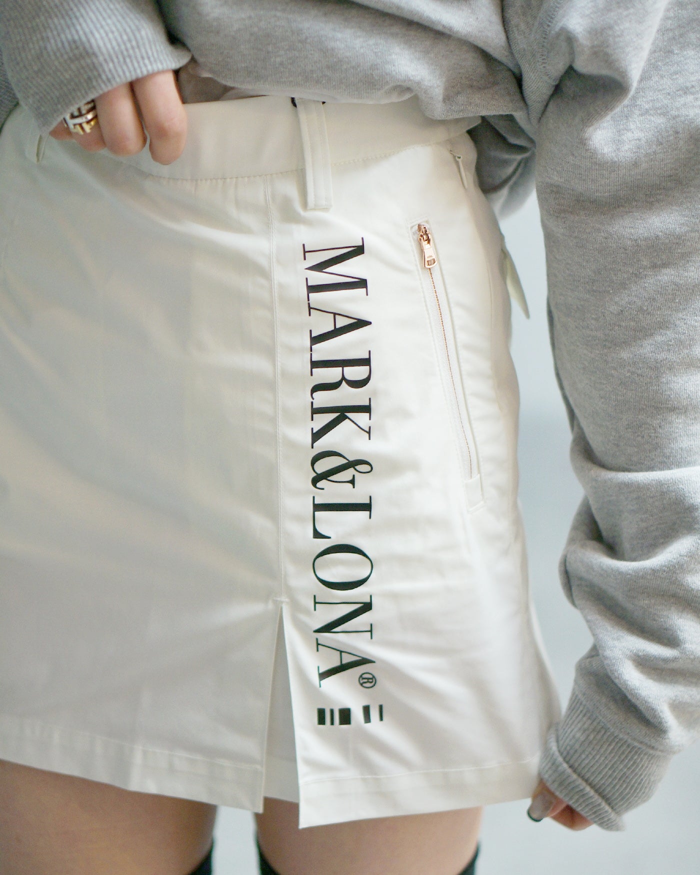 CD10-SWSK Skirt | WOMEN / WHITE