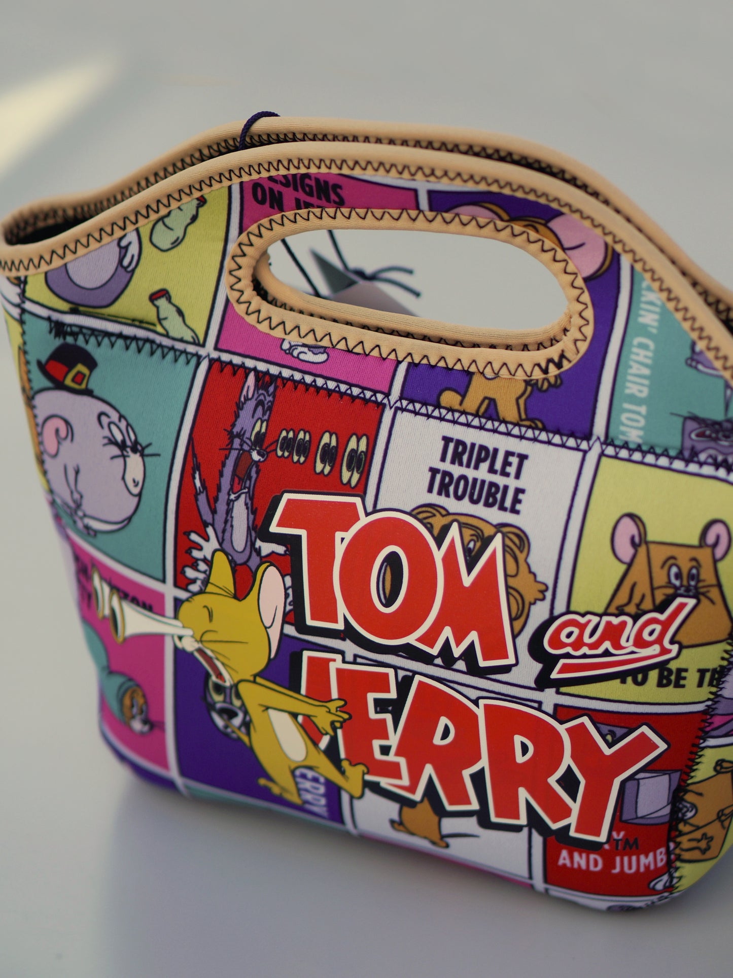 Comic Swing Neoprene Pocket Pouch-Tom and Jerry Edition