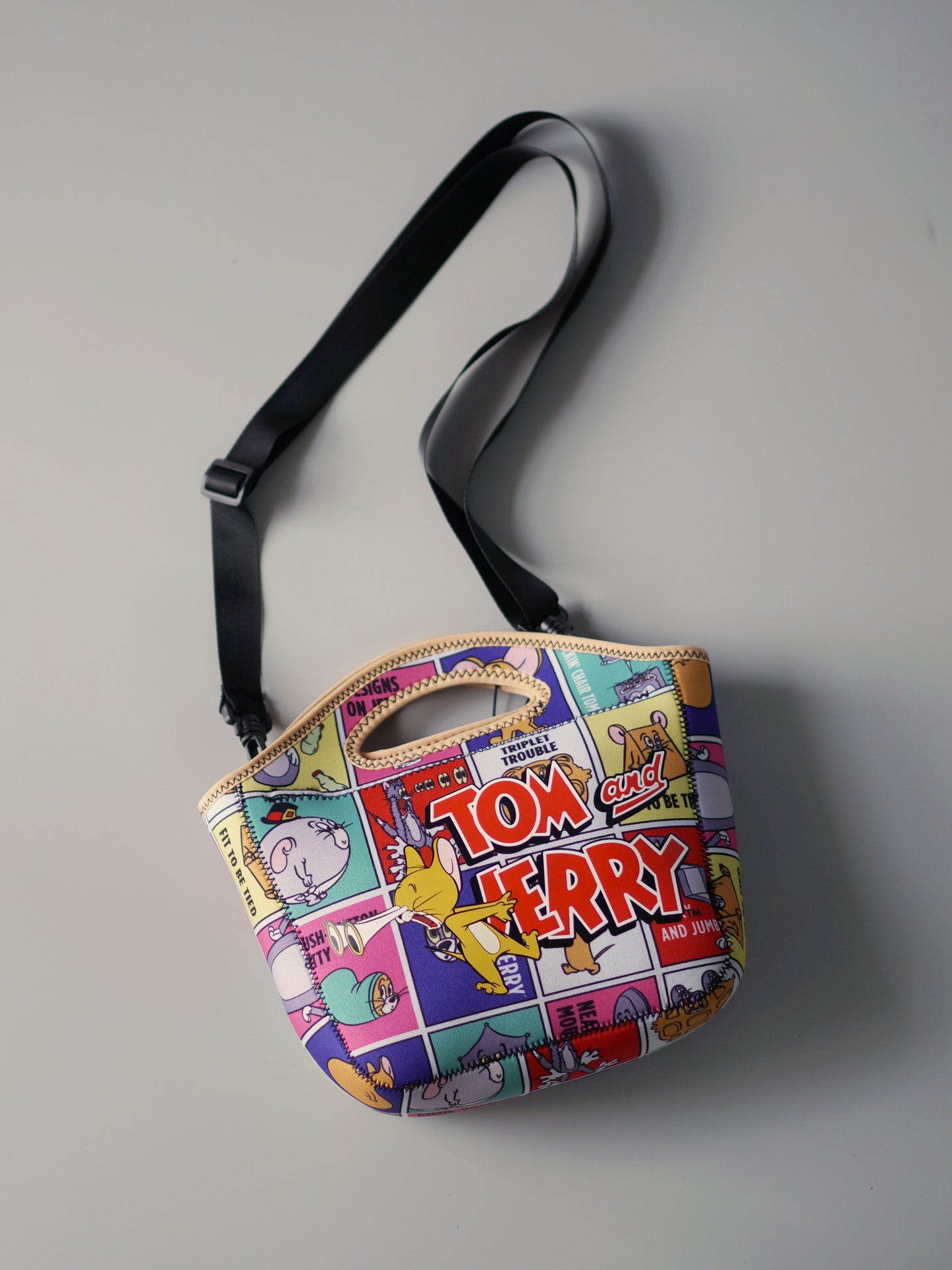 Comic Swing Neoprene Pocket Pouch-Tom and Jerry Edition
