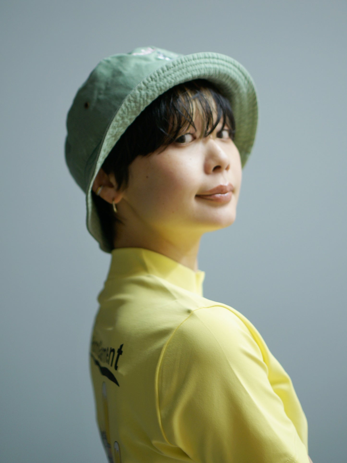 Sneaky Tom Washed Hat | MEN and WOMEN / GREEN