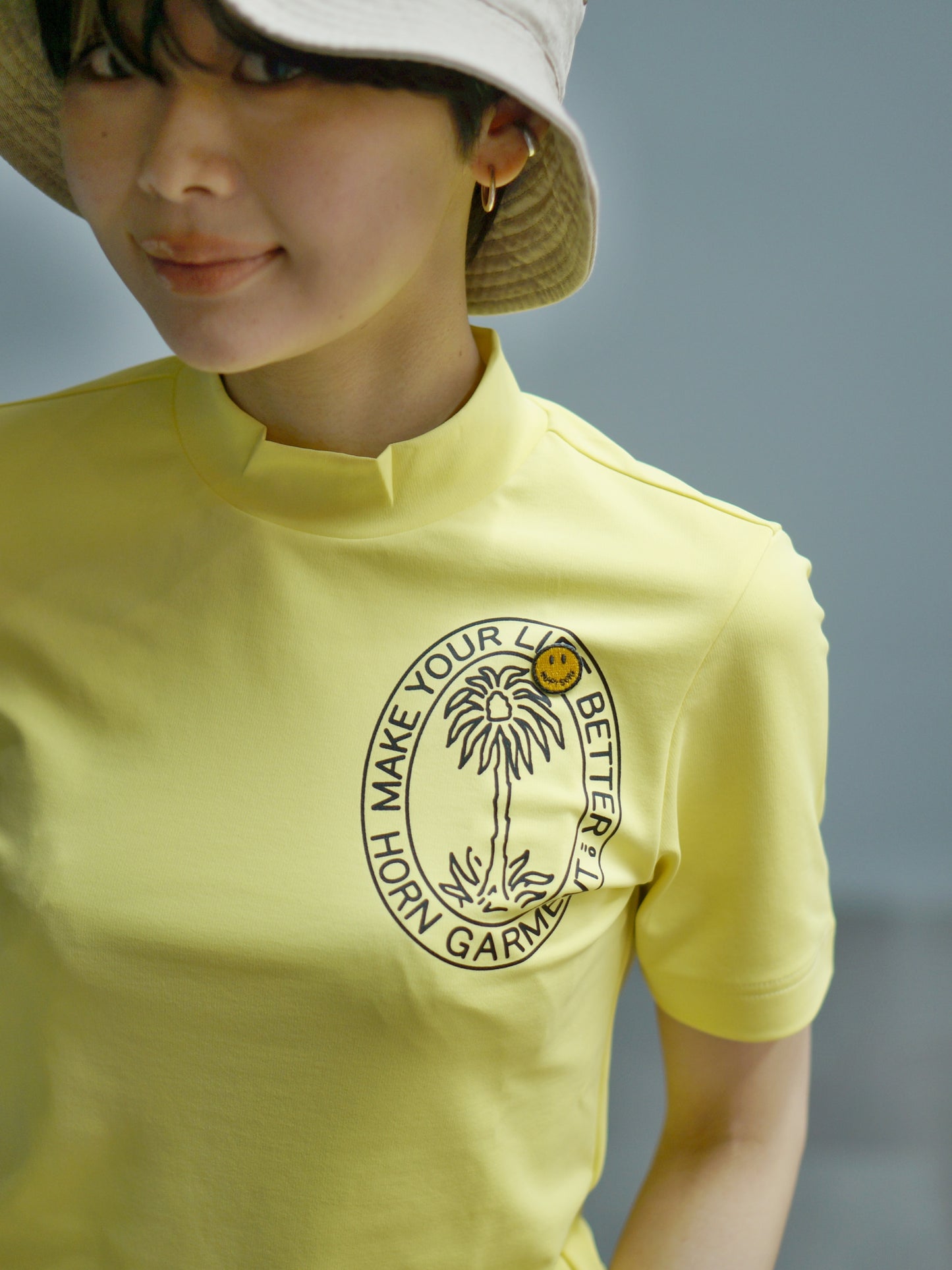 Endless Summer Mock Neck – Tom and Jerry Edition | WOMEN / YELLOW