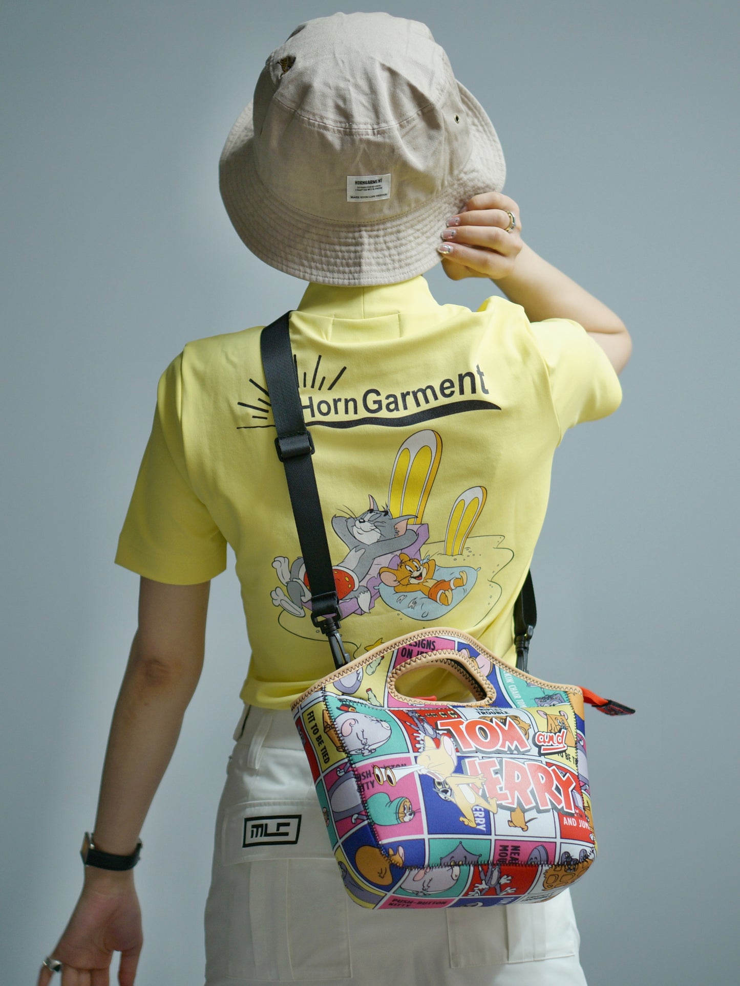 Comic Swing Neoprene Pocket Pouch-Tom and Jerry Edition