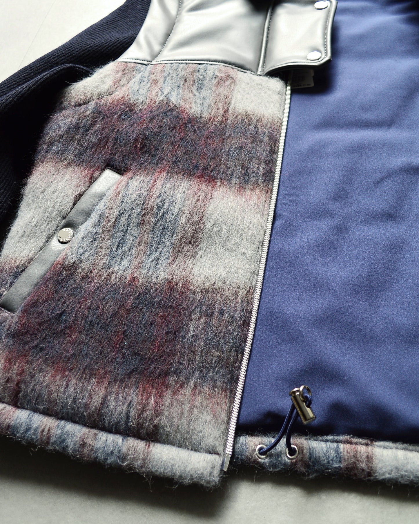 Shaggy 2Way Jacket | WOMEN / NAVY