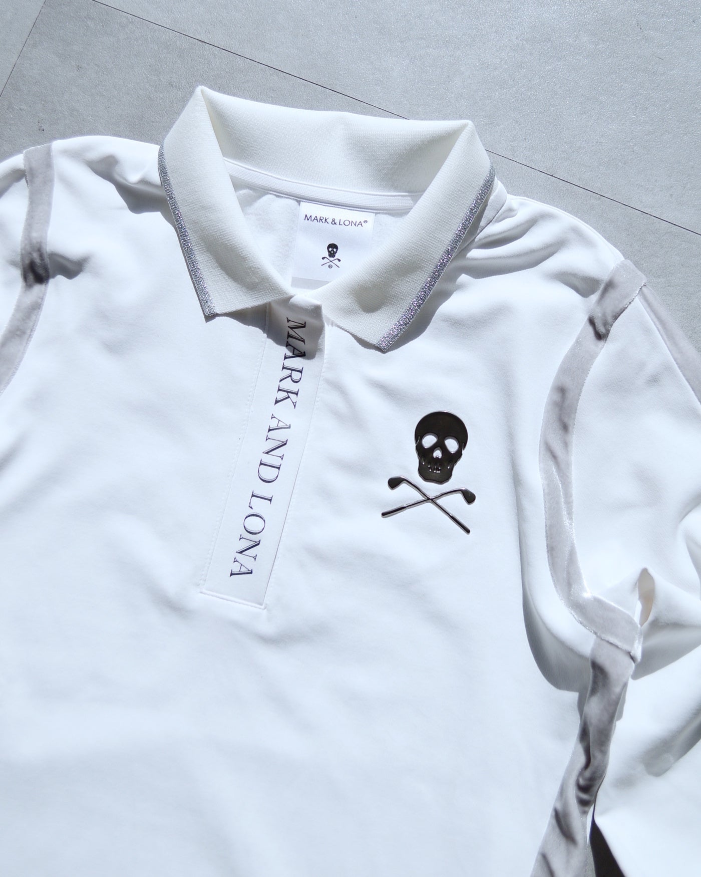 Velocity Long-Sleeve Polo | WOMEN / WHITE
