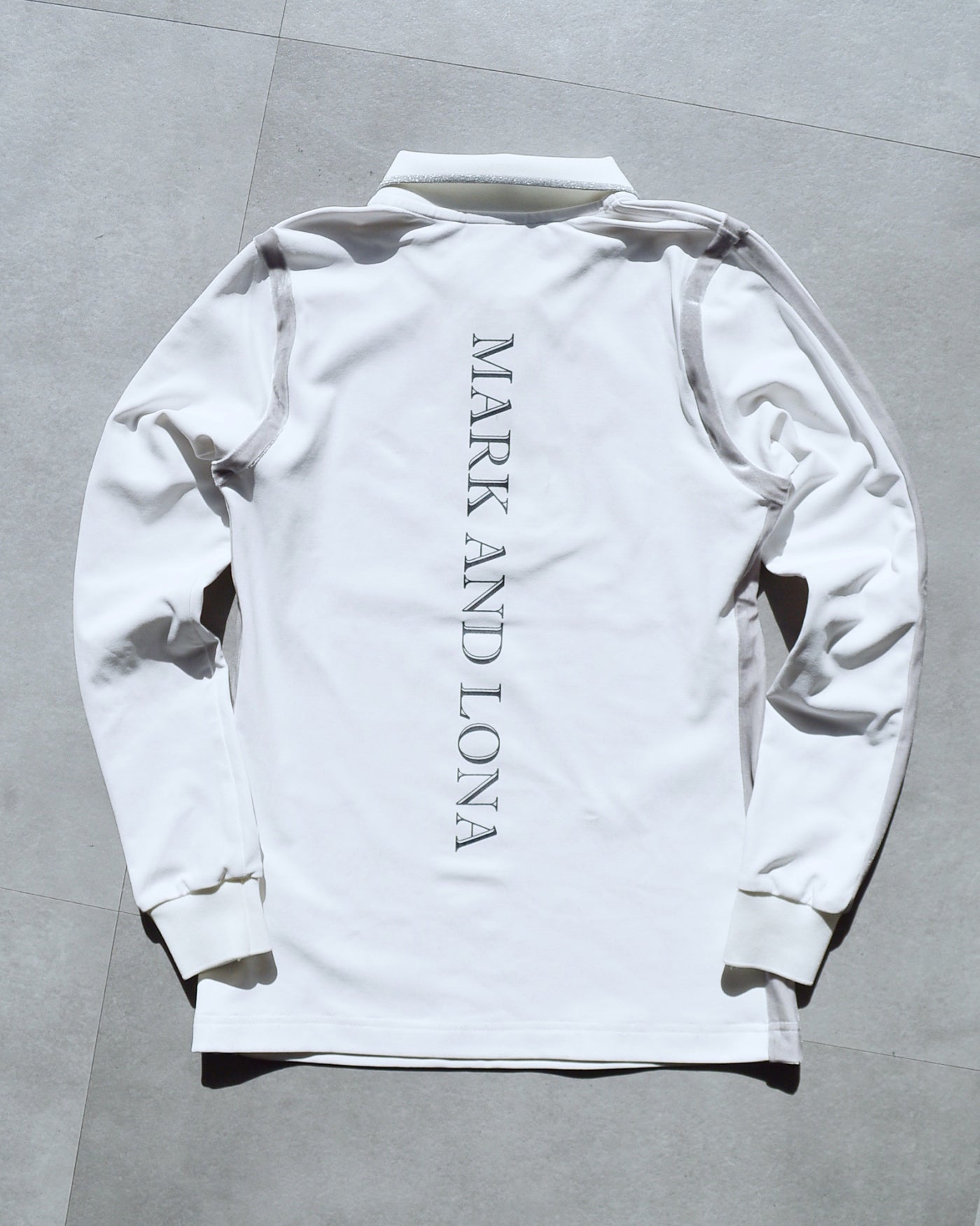 Velocity Long-Sleeve Polo | WOMEN / WHITE